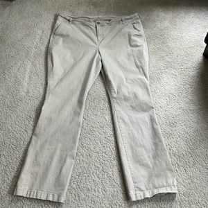 Old Navy Boot Cut Khaki Pants size 20